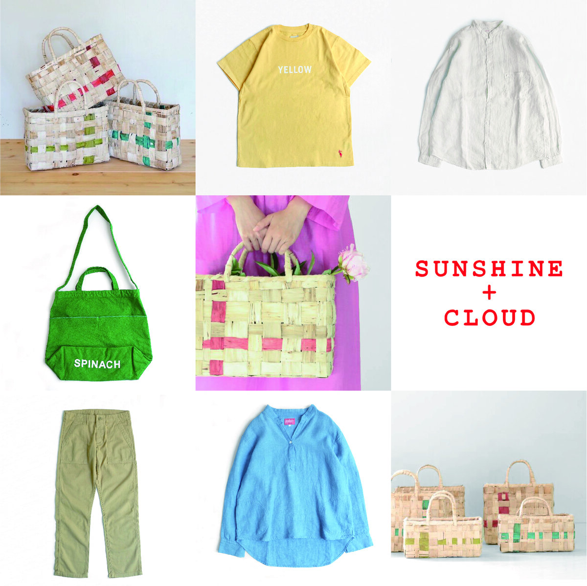 SUNSHINE＋CLOUD　SOSAKU BAG 開催いたします。