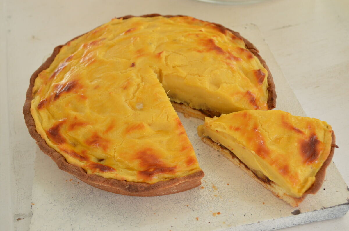 安納芋のスイートポテトタルト