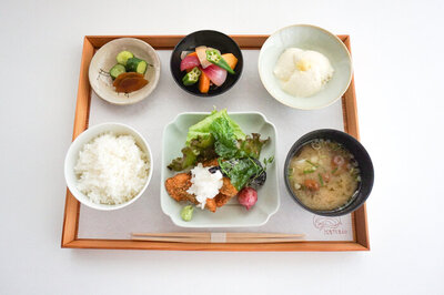 鯵（あじ）フライ定食　￥2,200（税込）