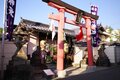 奈良町の氏神さま「御霊神社」のお祭りの日でした