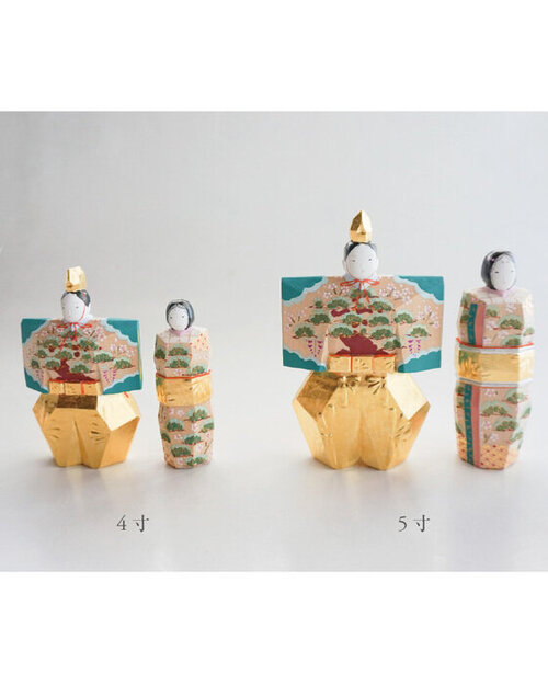 繭／奈良町南観光案内所：奈良一刀彫 荒木義人 立雛・内裏雛 販売の