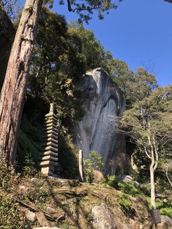 花と仏像　笠置寺.jpg